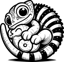 Cuddles Chameleon Cartoon icon 4