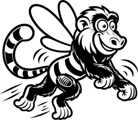 Buzzy Baboon Cartoon icon 8