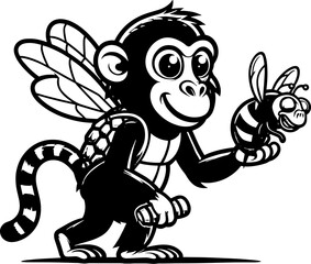 Buzzy Baboon Cartoon icon 3