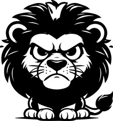Angry Lion Cartoon icon 4