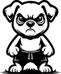 Angry Dog Cartoon icon 3