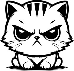 Angry Cat Cartoon icon 5