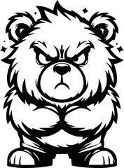 Angry Bear Cartoon icon 12