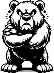 Angry Bear Cartoon icon 10