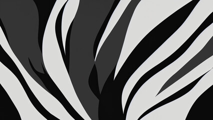 Abstract minimalist wallpaper in black, white and grayscale 4K