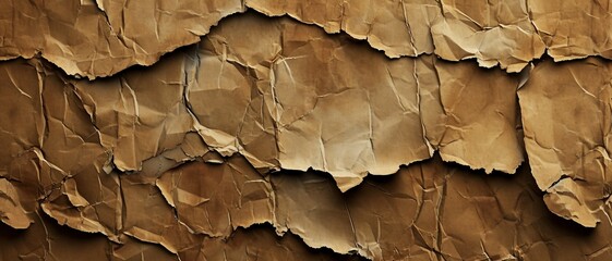 Crumpled  cardboard texture background, can be used for website design Backgrounds, Banners, and Sliders.
