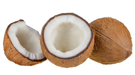 Delicious coconuts - isolated