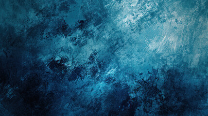 Dark Blue Grunge Texture Background