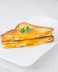 Egg and cheese sandwich