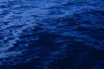 Obraz premium blue water surface