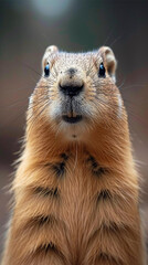 Groundhog Day Celebration Portrait