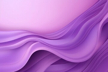 Fototapeta premium Light purple undulating design that evokes a sense of calm and creativity for any occasion, simple abstract background for women's day in violet color, paste space, Mother´s day
