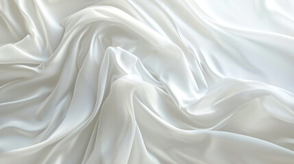 Fototapeta premium Colorful, silky and shiny textured textile backgrounds. Background fabrics in blue, green, pink, white and cream colors. Trend colors and fabrics of 2024. The most preferred fabrics. Backgrounds.