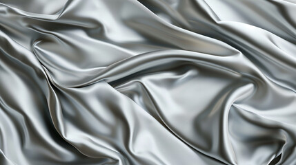 Obraz premium Colorful, silky and shiny textured textile backgrounds. Background fabrics in blue, green, pink, white and cream colors. Trend colors and fabrics of 2024. The most preferred fabrics. Backgrounds.