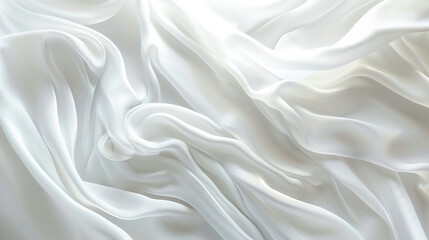 Fototapeta premium Colorful, silky and shiny textured textile backgrounds. Background fabrics in blue, green, pink, white and cream colors. Trend colors and fabrics of 2024. The most preferred fabrics. Backgrounds.