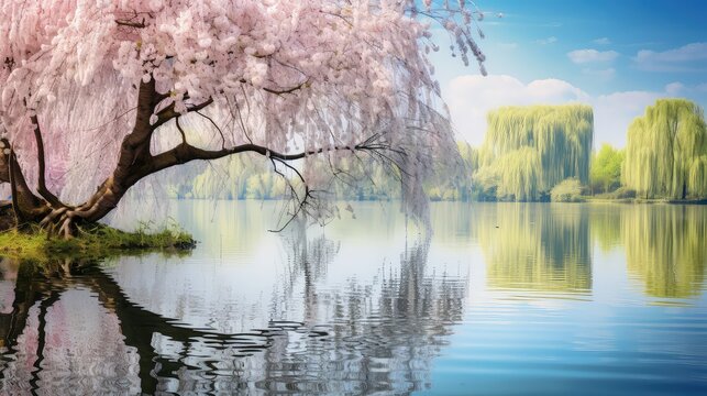 bunny easter spring background illustration eggs flowers, pastel celebration, renewal joy bunny easter spring background