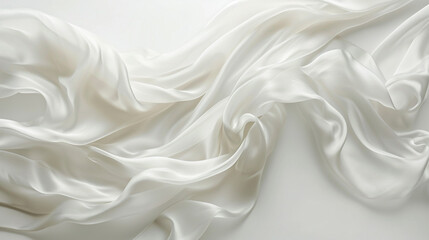 Obraz premium Colorful, silky and shiny textured textile backgrounds. Background fabrics in blue, green, pink, white and cream colors. Trend colors and fabrics of 2024. The most preferred fabrics. Backgrounds.