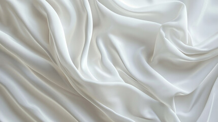 Obraz premium Colorful, silky and shiny textured textile backgrounds. Background fabrics in blue, green, pink, white and cream colors. Trend colors and fabrics of 2024. The most preferred fabrics. Backgrounds.