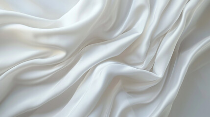 Obraz premium Colorful, silky and shiny textured textile backgrounds. Background fabrics in blue, green, pink, white and cream colors. Trend colors and fabrics of 2024. The most preferred fabrics. Backgrounds.