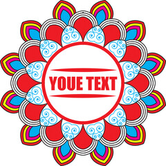 mandala design vector luxury mandala png mandala text box ornament decorative mandala 