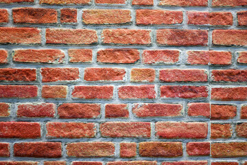 Red brick wall
