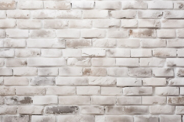 Fototapeta premium Background texture of white brick wall