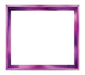Purple frame with isolated background, Watercolor purple picture frame with isolated background.