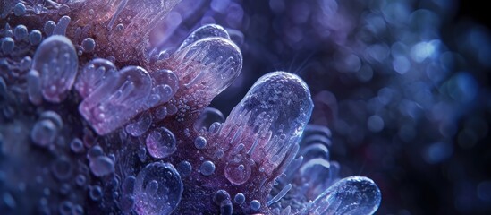 Silver-coated corpuscles in the skin's fingertips.