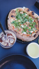 pizza on a plate