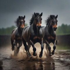 herd of horses