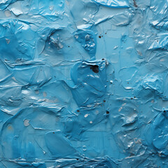 Abstract blue plastic texture background