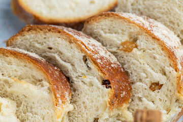 soft delicious and sweet bread with added raisins