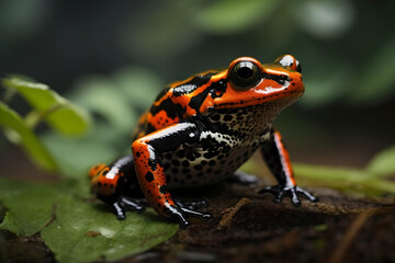 Obraz premium Beautiful and Vibrant Mimic Poison Frog