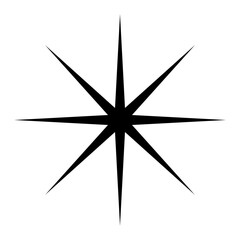 Abstract Geometric Decorative Element Boho Shape