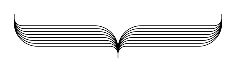 Abstract Geometric Decorative Element Boho Shape