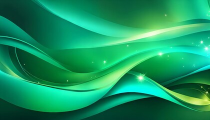 Fototapeta premium An abstract green background.
