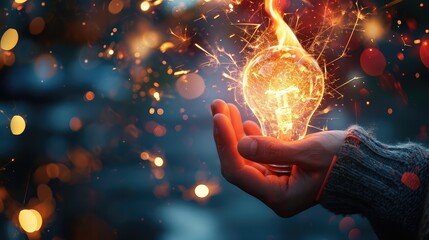 Innovative Startup Concept - A Background Image That Ignites Creative Sparks