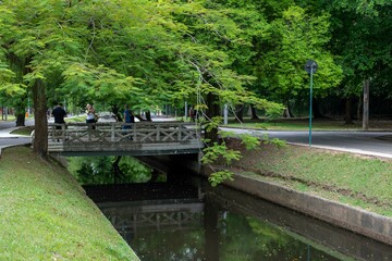 Rio, Brazil - april 07, 2023, Quinta da Boa Vista is a municipal park in the Imperial Quarter of Sao Cristovao,
