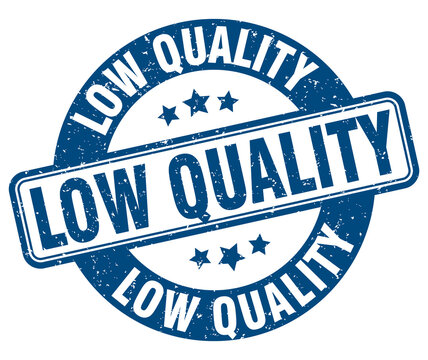 low quality stamp. low quality label. round grunge sign