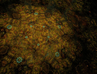 Imaginatory fractal abstract background Image