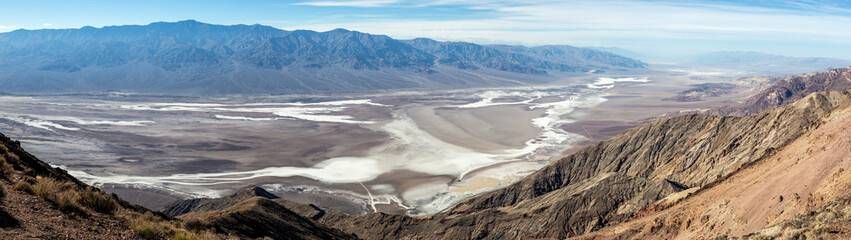 Panoramic Landscape from Dante's View, Death Valley National Park, California
