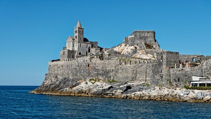 Eglise Saint Pierre , Porto Venere, Parc Naturel, Nationale , Régionale, Nord-Ouest, Italie
