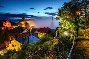 Hohnstein am Abend