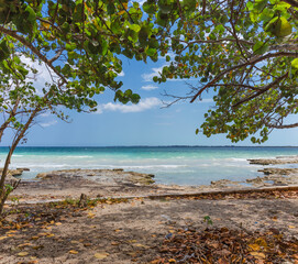The beach Larga - Cuba