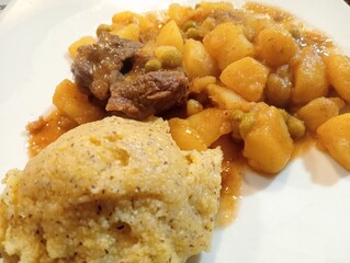 meatballs with rice