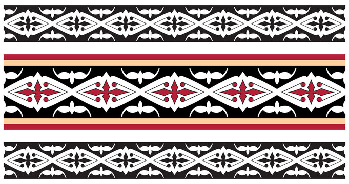 TRADITIONAL ORNAMENT OF BATAKNESE, TRADITIONAL FABRIC CALLED ULOS, PATTERN, BACKGROUND, NORTH OF SUMATERA
