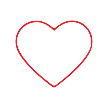 Pictogramme icone et symbole saint valentin amour love coeur rouge