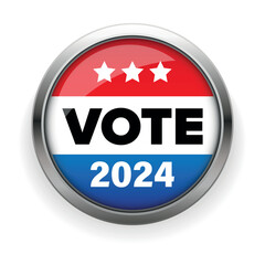 Usa Presidential election Vote badge
