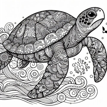turtle  Illustration Colouring Book Drawing 
 full details
Generative AI