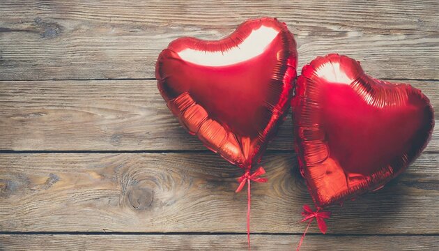 valentine s day balloon hearts
